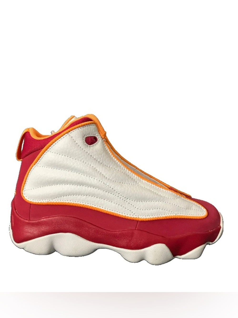 Nike Air Jordan Pro Strong (GS) Kids Sz 5 Y Shoes White Cardinal Red DC7911-168